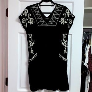 Linen Boho Dress or Beach Cover Up Your Choice